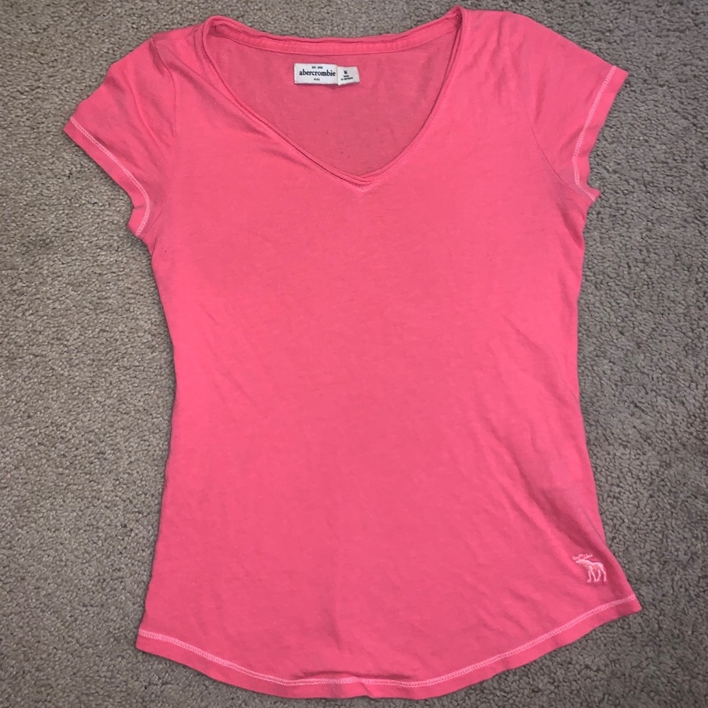 Pink Abercrombie Kids shirt
